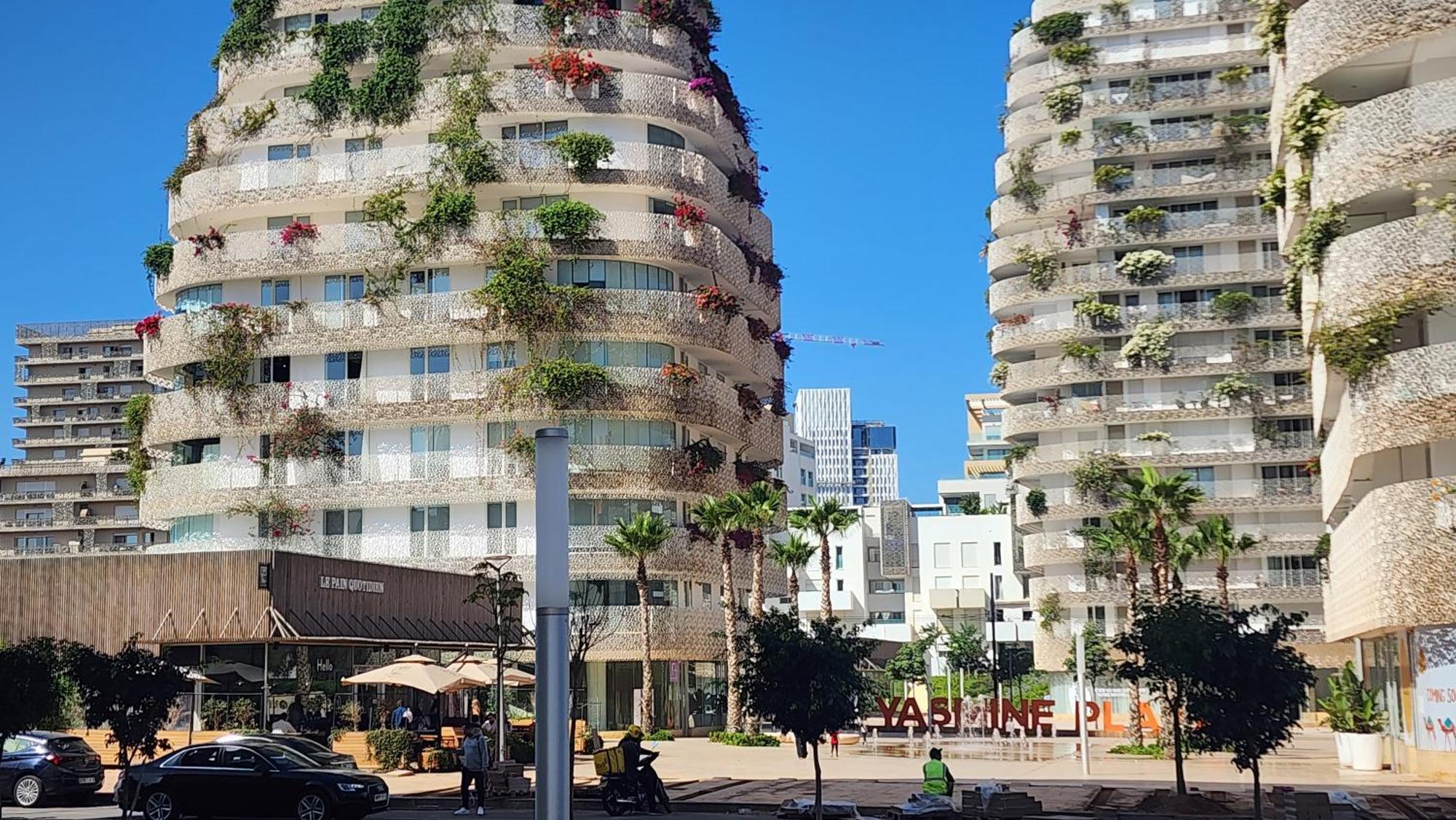Magnifique Appartement Casa Finance City Casa Blanca Exterior foto