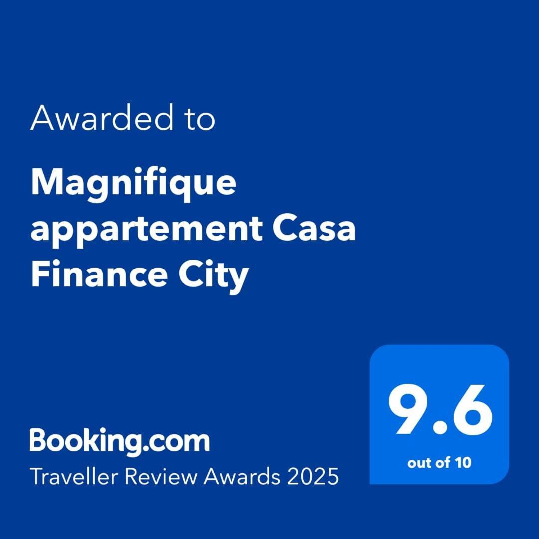 Magnifique Appartement Casa Finance City Casa Blanca Exterior foto